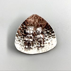 Graziella Laffi Sterling Silver Peru Brooch